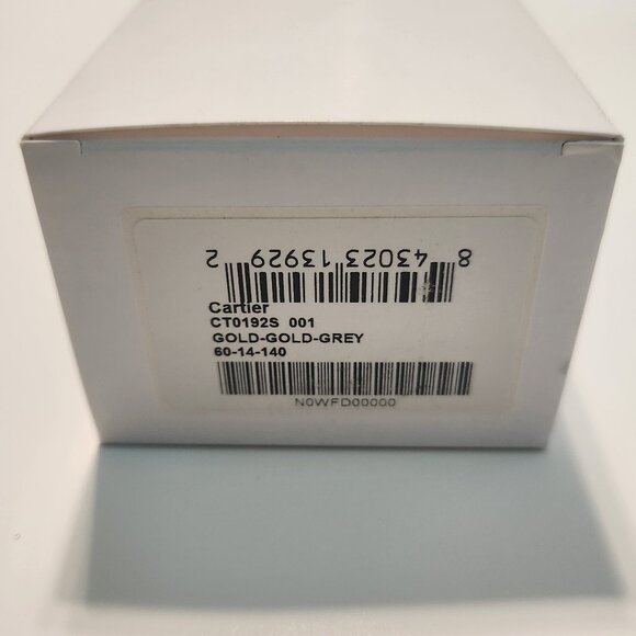 Cartier Pilot Aviator Unisex Polarized Sunglasses CT0192S 001 Grey | NIB - Picture 12 of 12